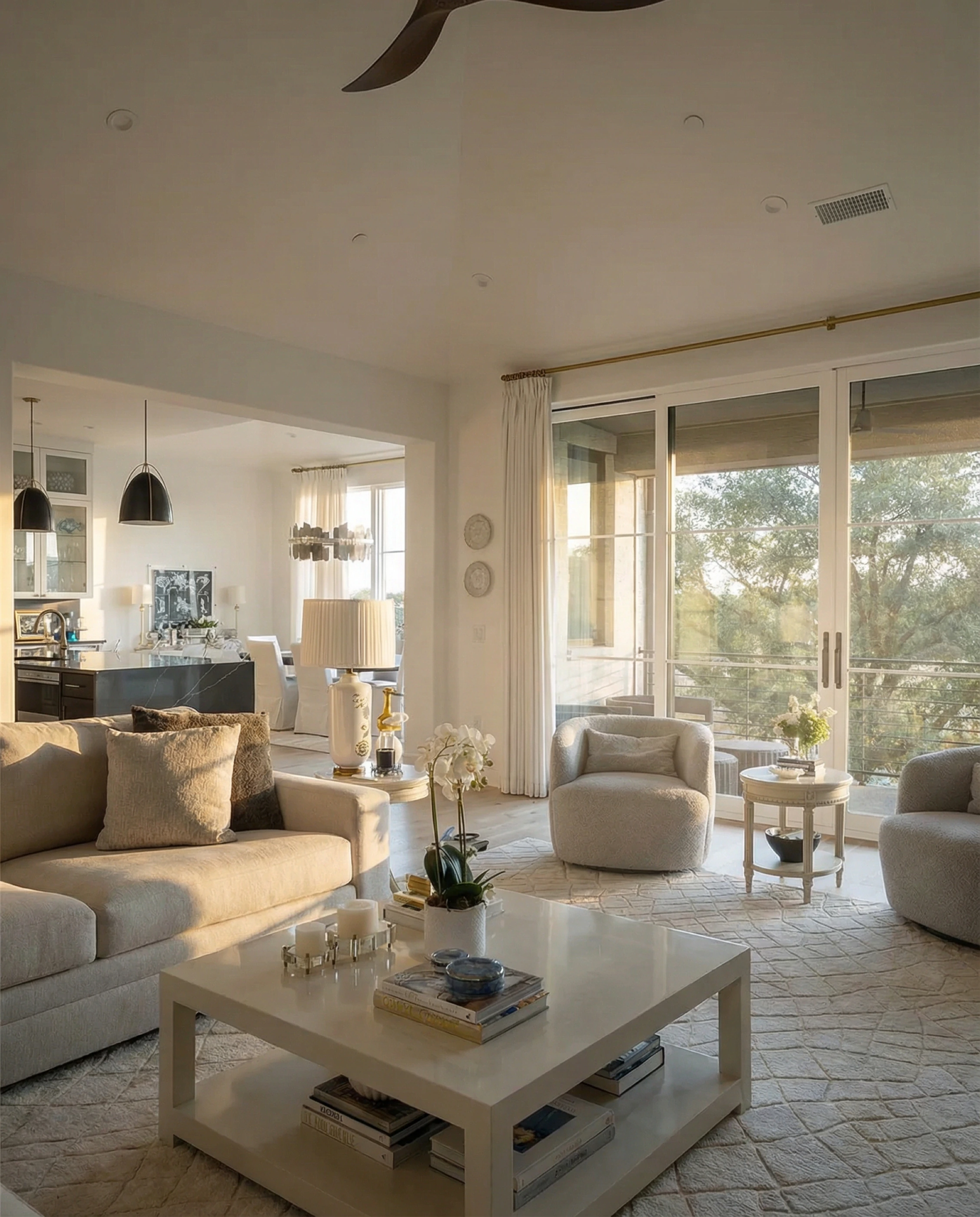 Living room — cinematic view